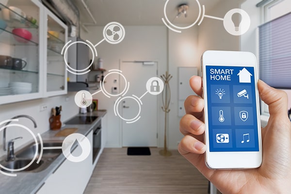 Smart Home App Steuerung